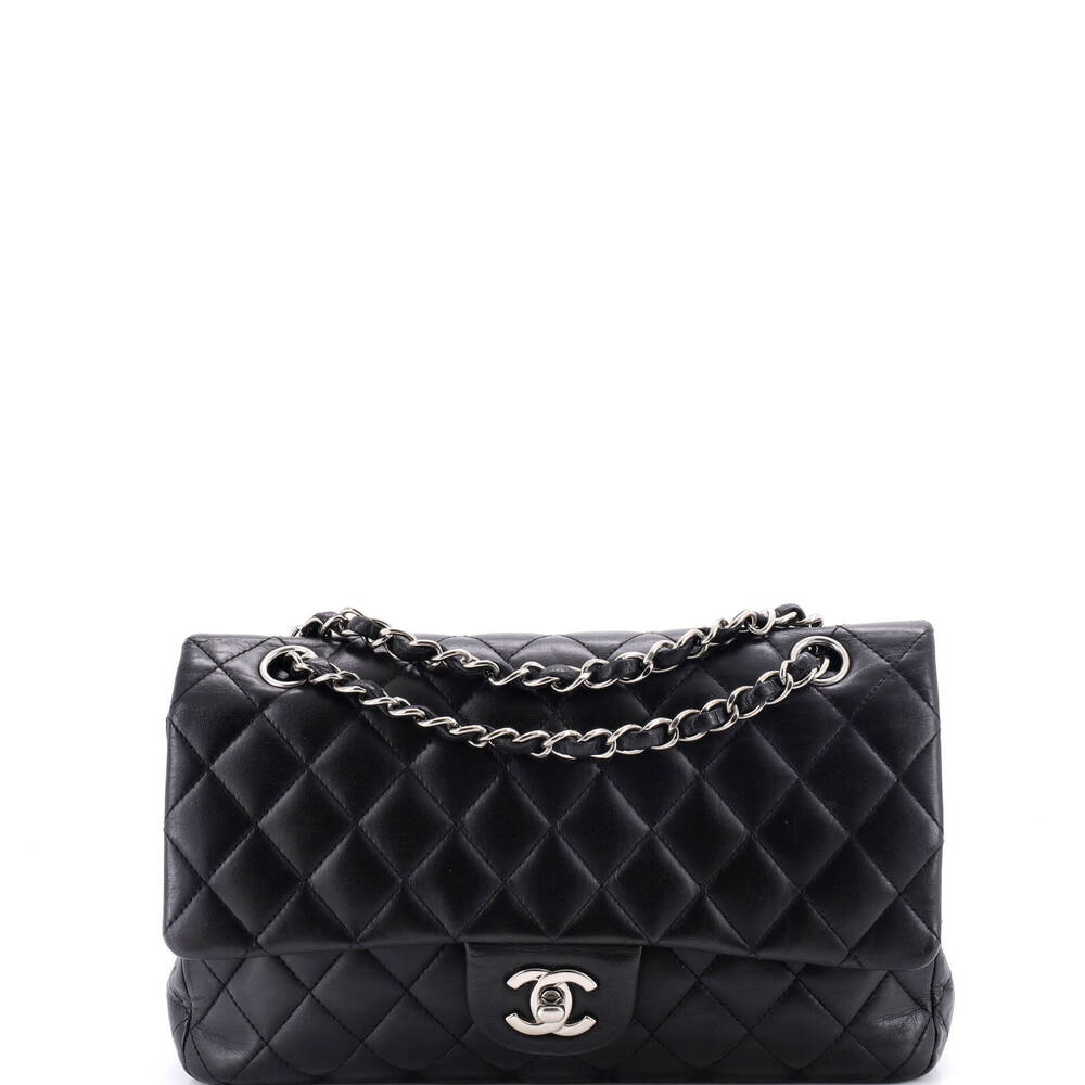 Chanel Medium Classic Double Flap Bag Quilted Lambskin